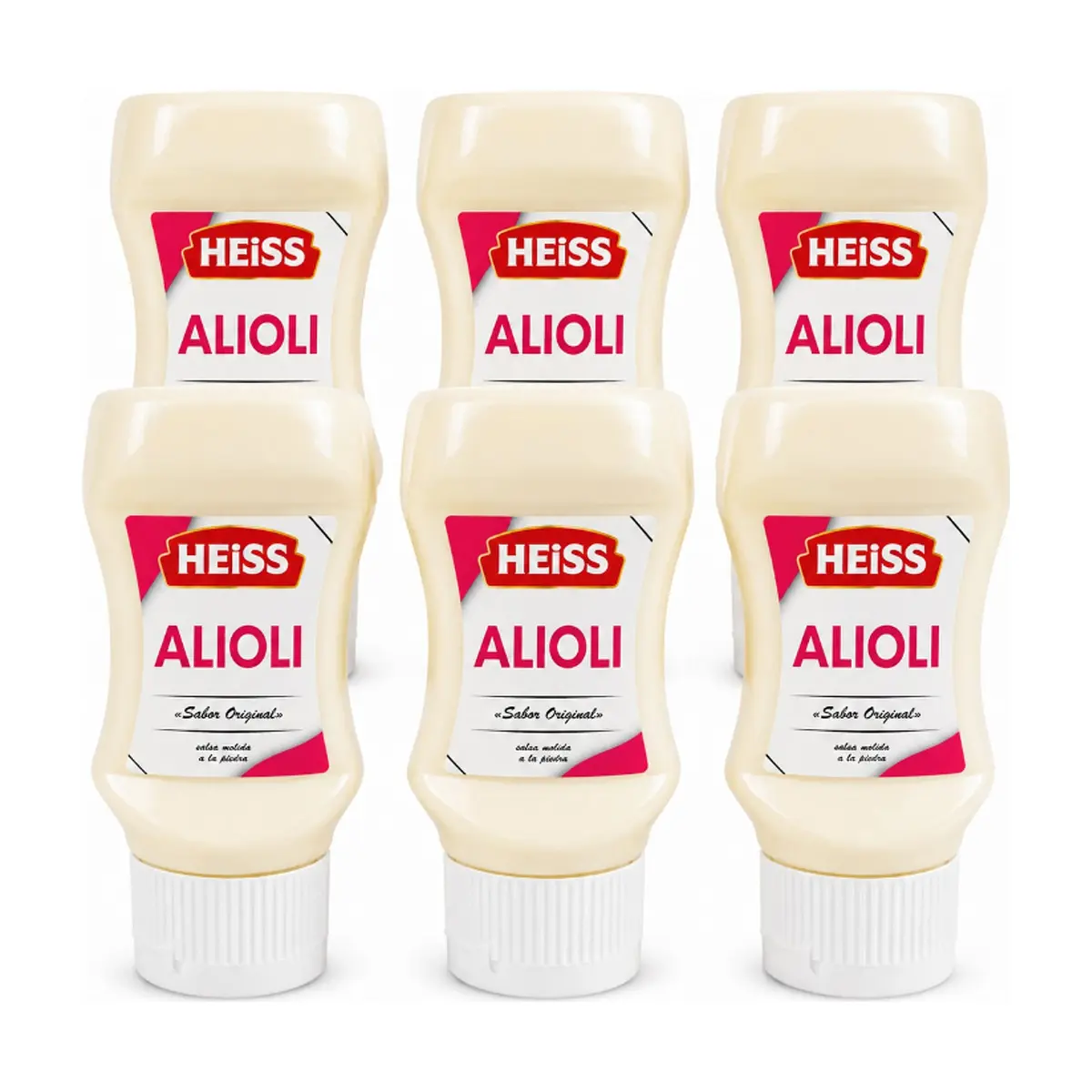 Mayonesa Alioli Heiss (6 x 260 g / 9.7 oz)