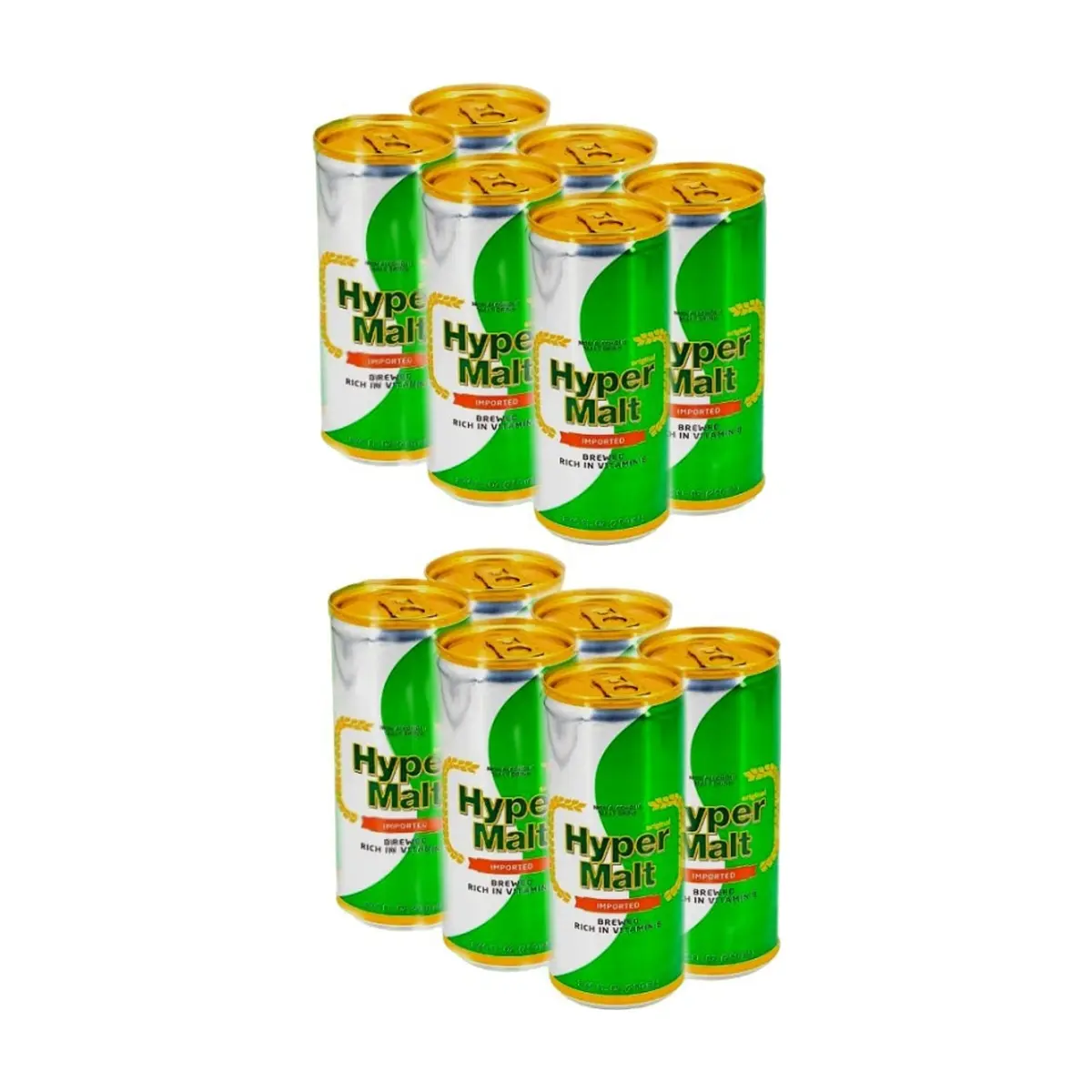 Malta sin alcohol Hyper Malt (12 x 250 ml)