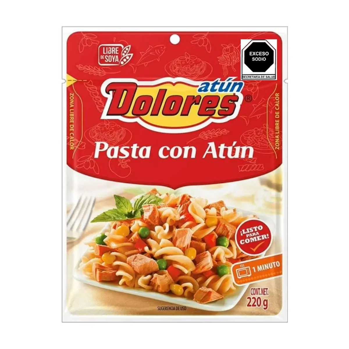 Pasta con atún Dolores (220 g / 7.76 oz)