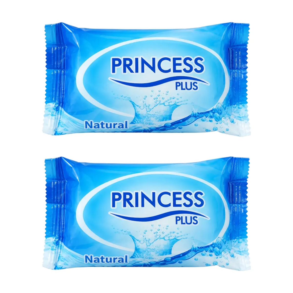 Jabón de tocador natural Princess Plus (2 x 75 g / 2.64 oz) - Imagen 1