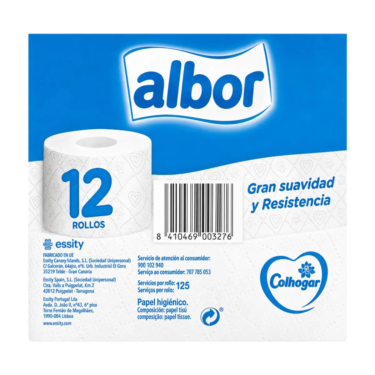 Papel higiénico Albor (12 U) - Thumbnail 4
