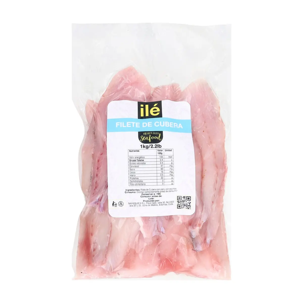 Filete de pescado cubera Ilé (1 kg / 2.2 lb) - Miniatura 1