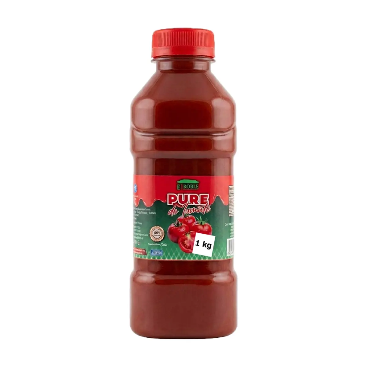Puré de tomate El Roble (1 kg / 2.2 lb) - Miniatura 1