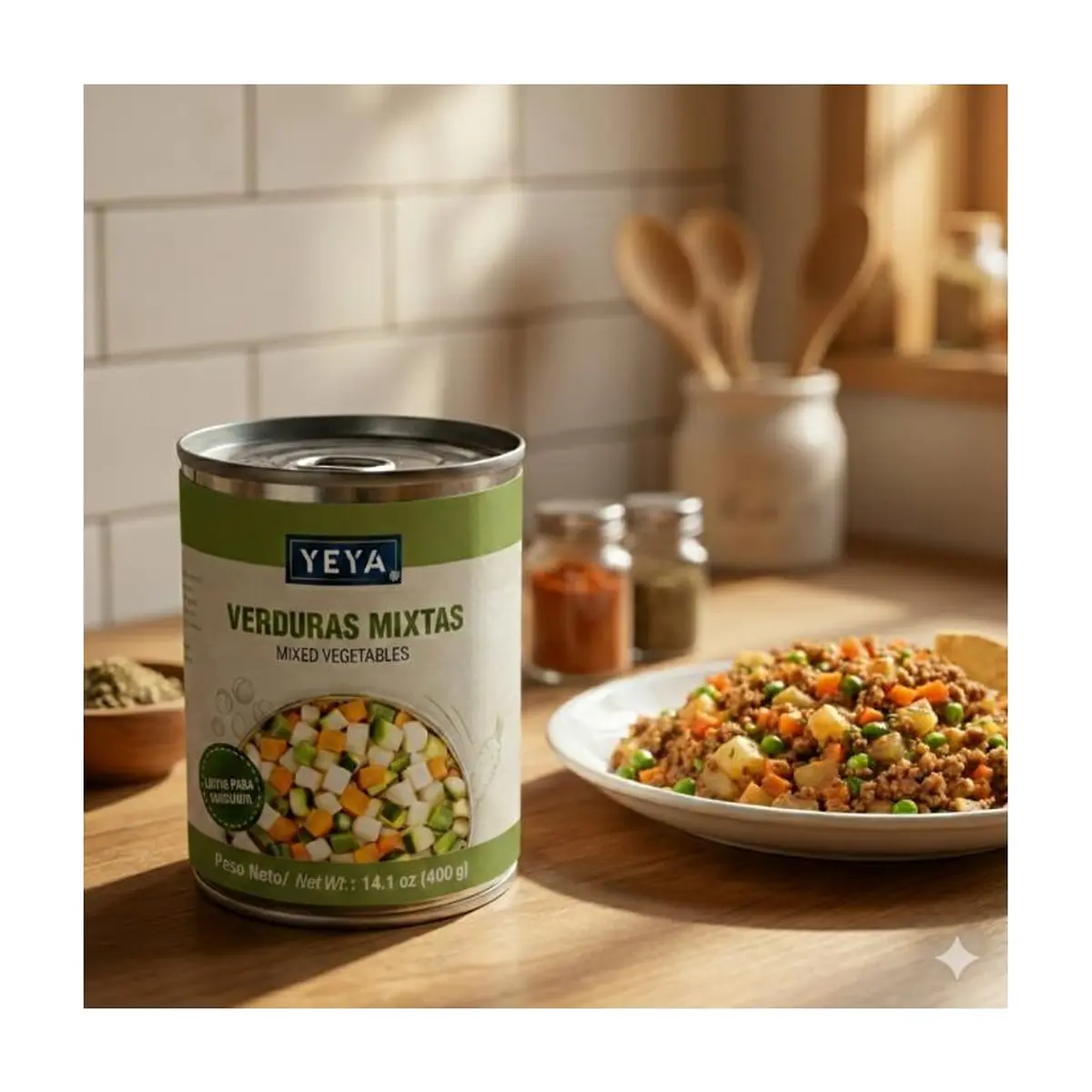 Verduras Mixtas YEYA (400 g / 14.1 oz) - Thumbnail 5