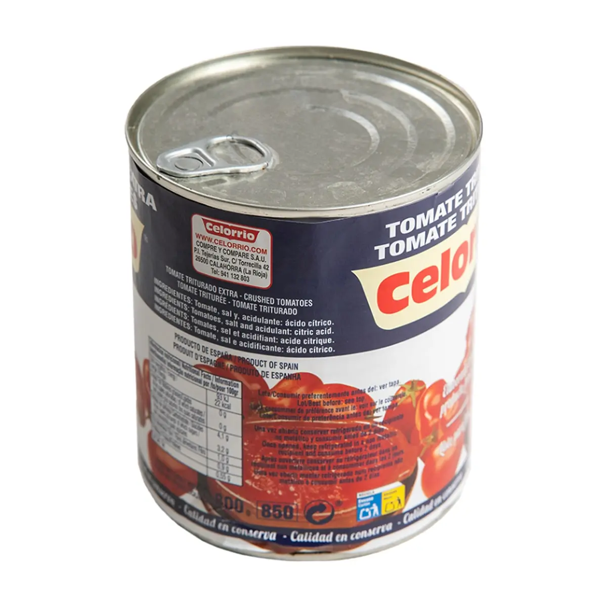 Tomate triturado Celorrio (800 g / 1.76 lb) - Thumbnail 4