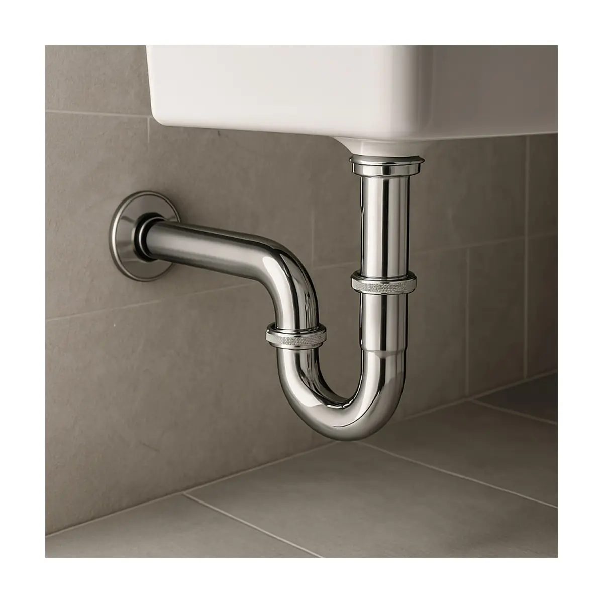 Sifón de lavabo ajustable largo Gala G4842400 - Thumbnail 2