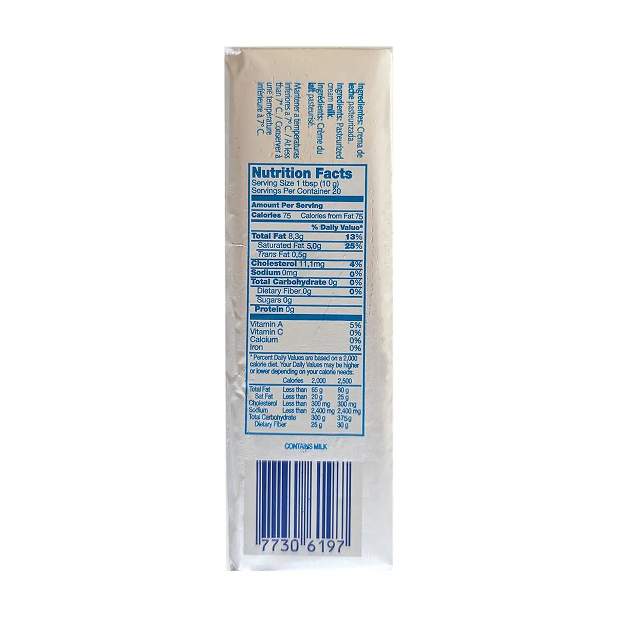 Mantequilla sin sal Conaprole (200 g / 7.05 oz) - Thumbnail 2