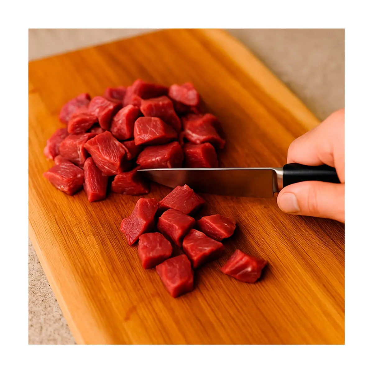 Carne troceada de res PDL LMC (1 kg / 2.2 lb) - Thumbnail 4