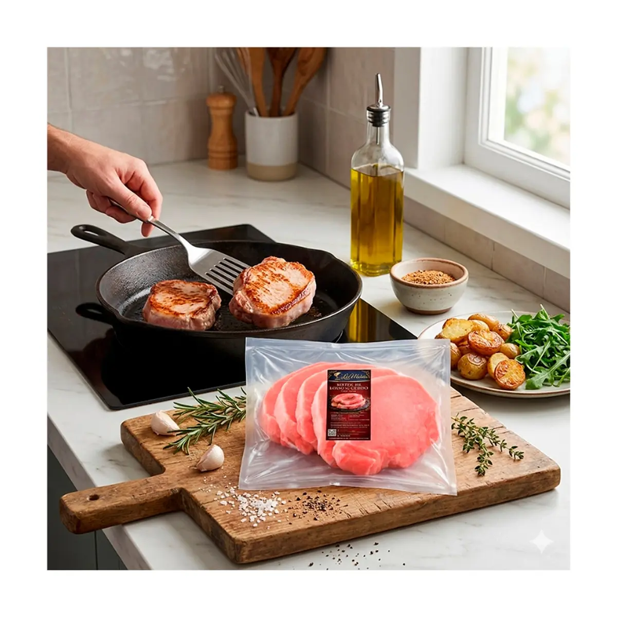 Bistec de lomo de cerdo La Mulata (1 kg / 2.2 lb) - Thumbnail 3