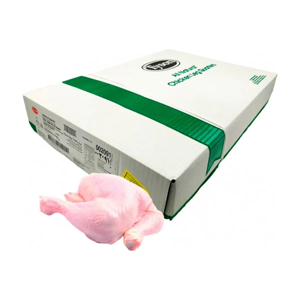 Caja de cuartos traseros de pollo Tyson (15 kg / 33 lb) - Thumbnail 2