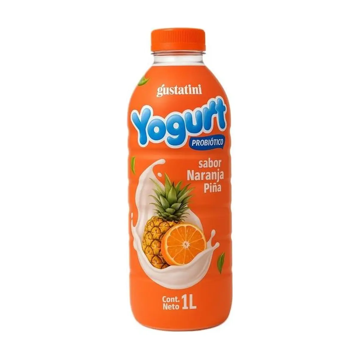 Yogurt de naranja piña Gustatini (1 L) - Thumbnail 2