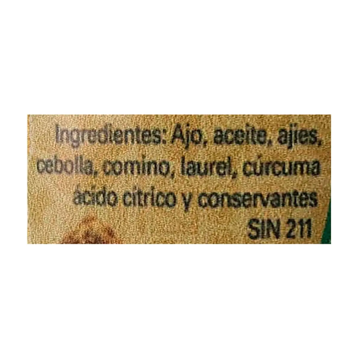 Todo sazón molido con aceite El Roble (500 g / 1.1 lb) - Miniatura 3