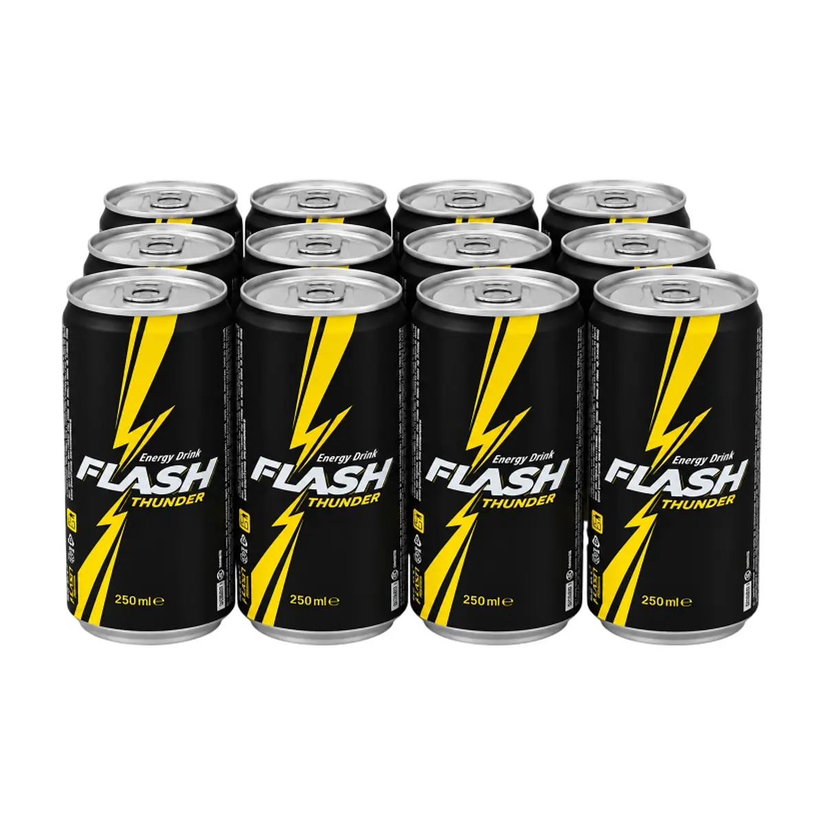 Bebida energizante Flash Thunder (12 x 250ml / 8.45floz) - Miniatura 1