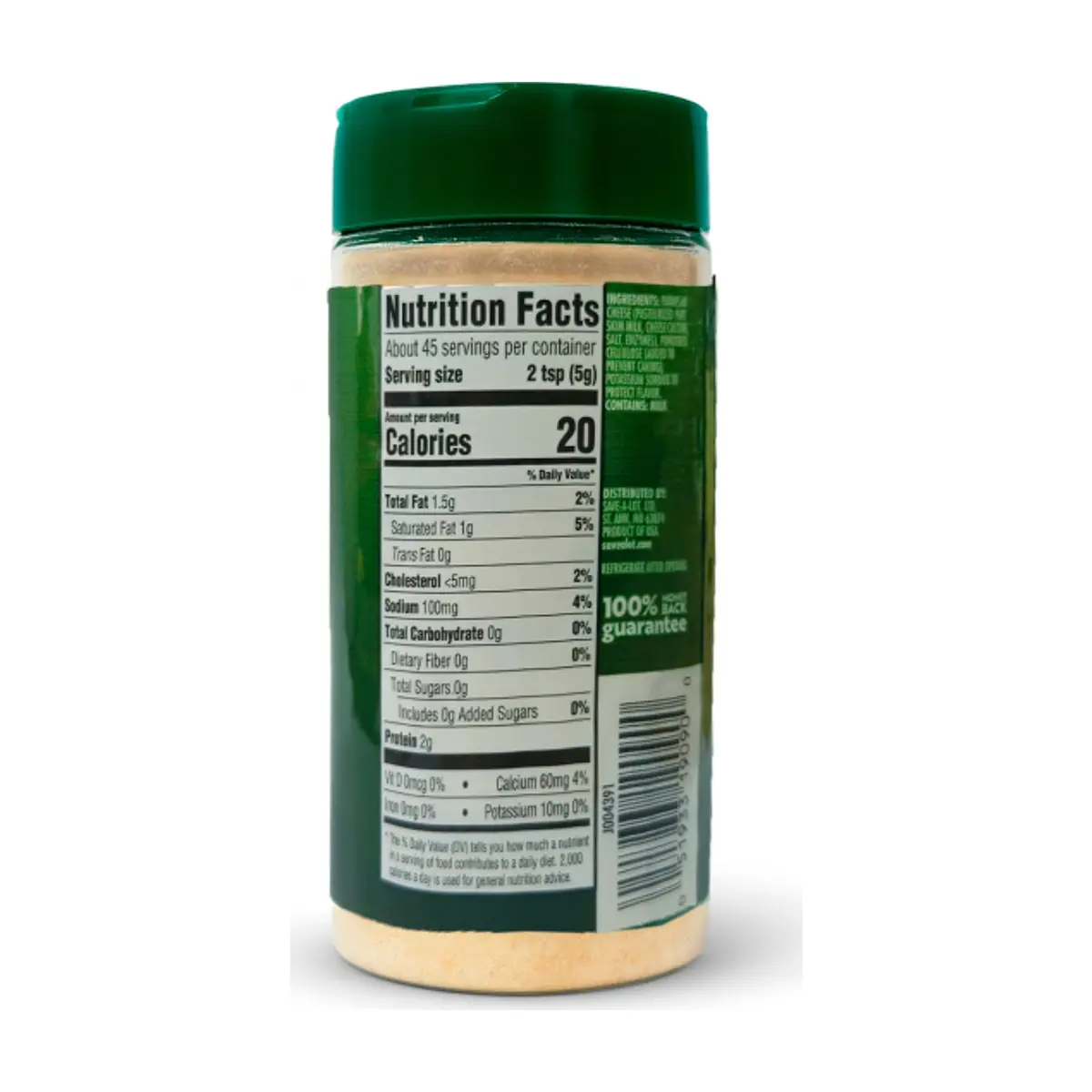 Queso parmesano rallado Mantia' S (227 g / 8 oz) - Thumbnail 8