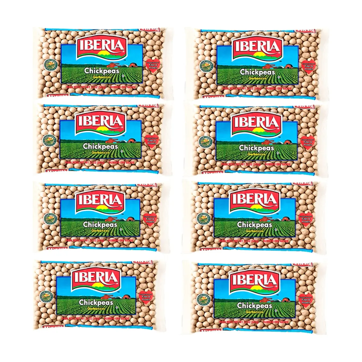 Garbanzos Ibéricos Iberia ( 8 x 340 g / 12 oz) - Miniatura 1