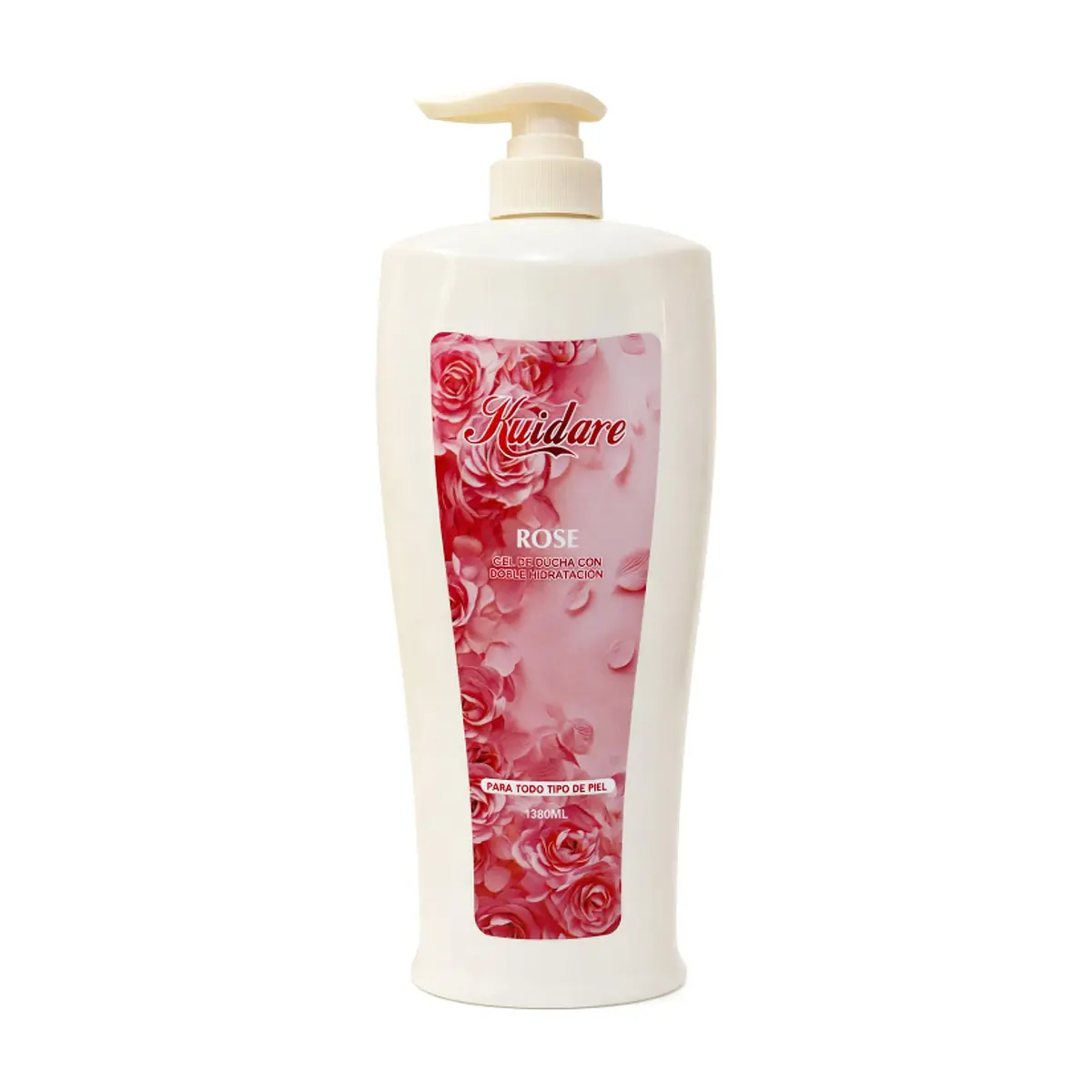 Gel de ducha con doble hidratación Rose Kuidare (1.38 L)