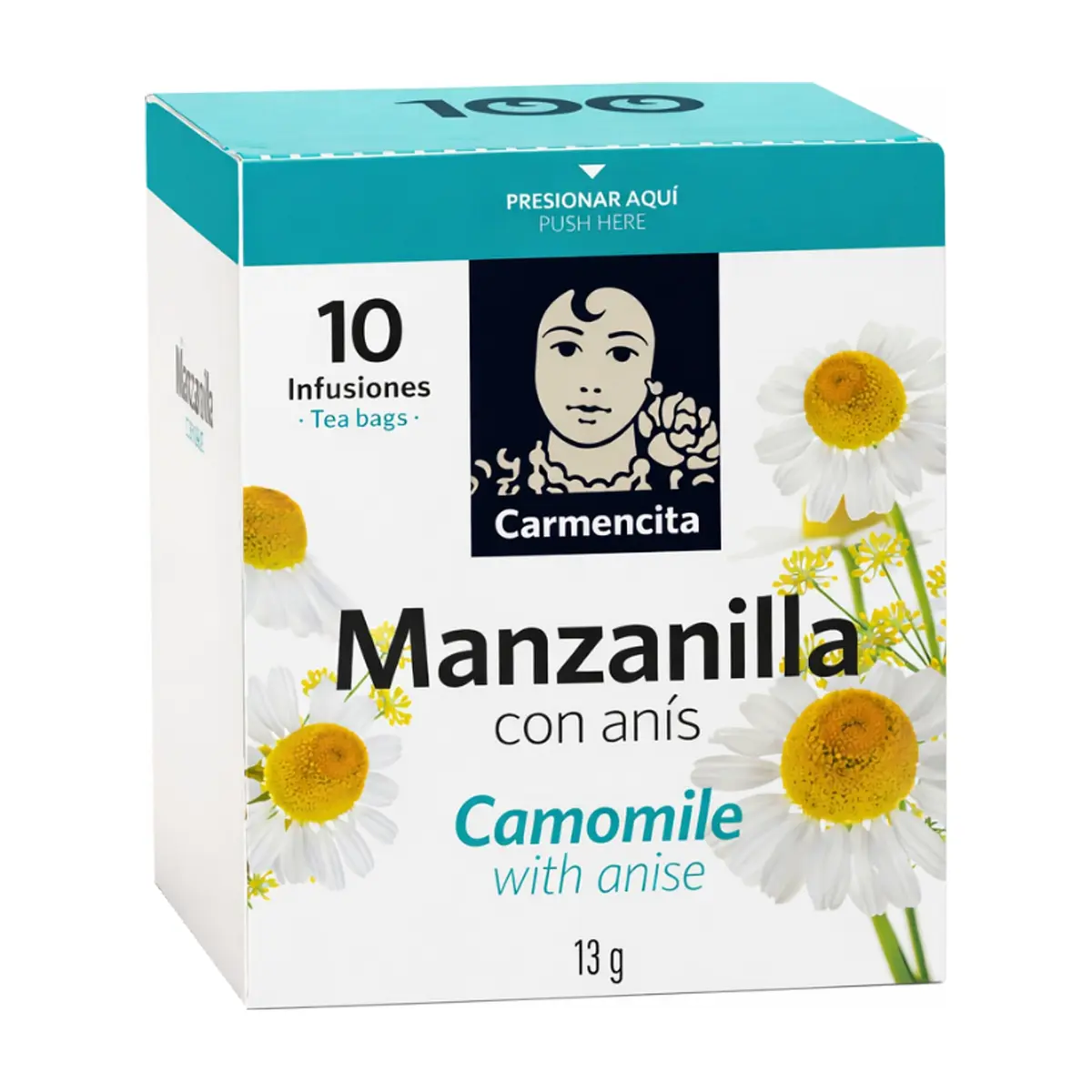 Té de manzanilla con anís Carmencita (13 g)