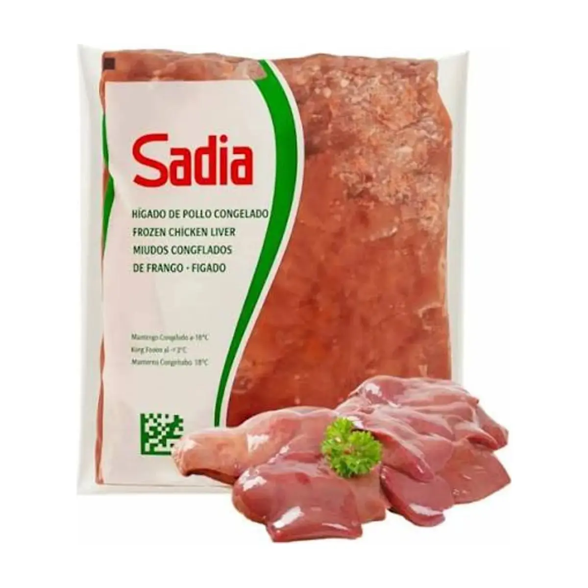 Hígado de pollo Sadia (1 kg / 2.2 lb)