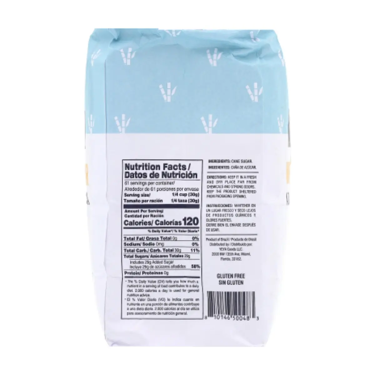 Azúcar blanca granulada YEYA (5 x 1 kg / 2.2 lb) - Miniatura 2