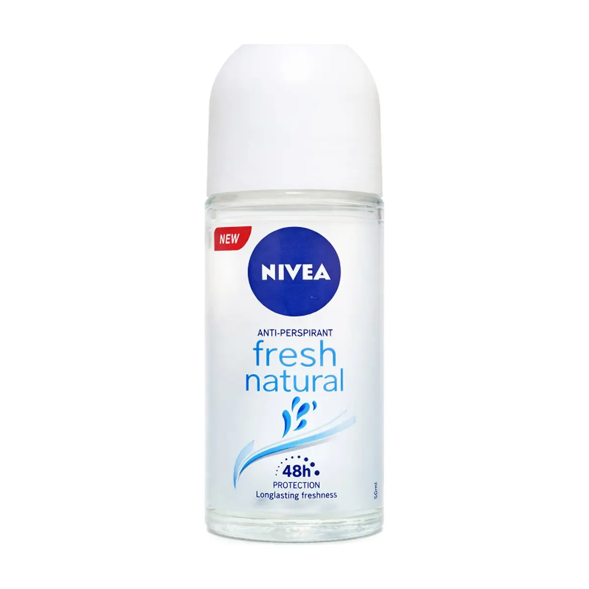 Desodorante roll-on antitranspirante Fresh Natural Nivea (50 ml) - Miniatura 1