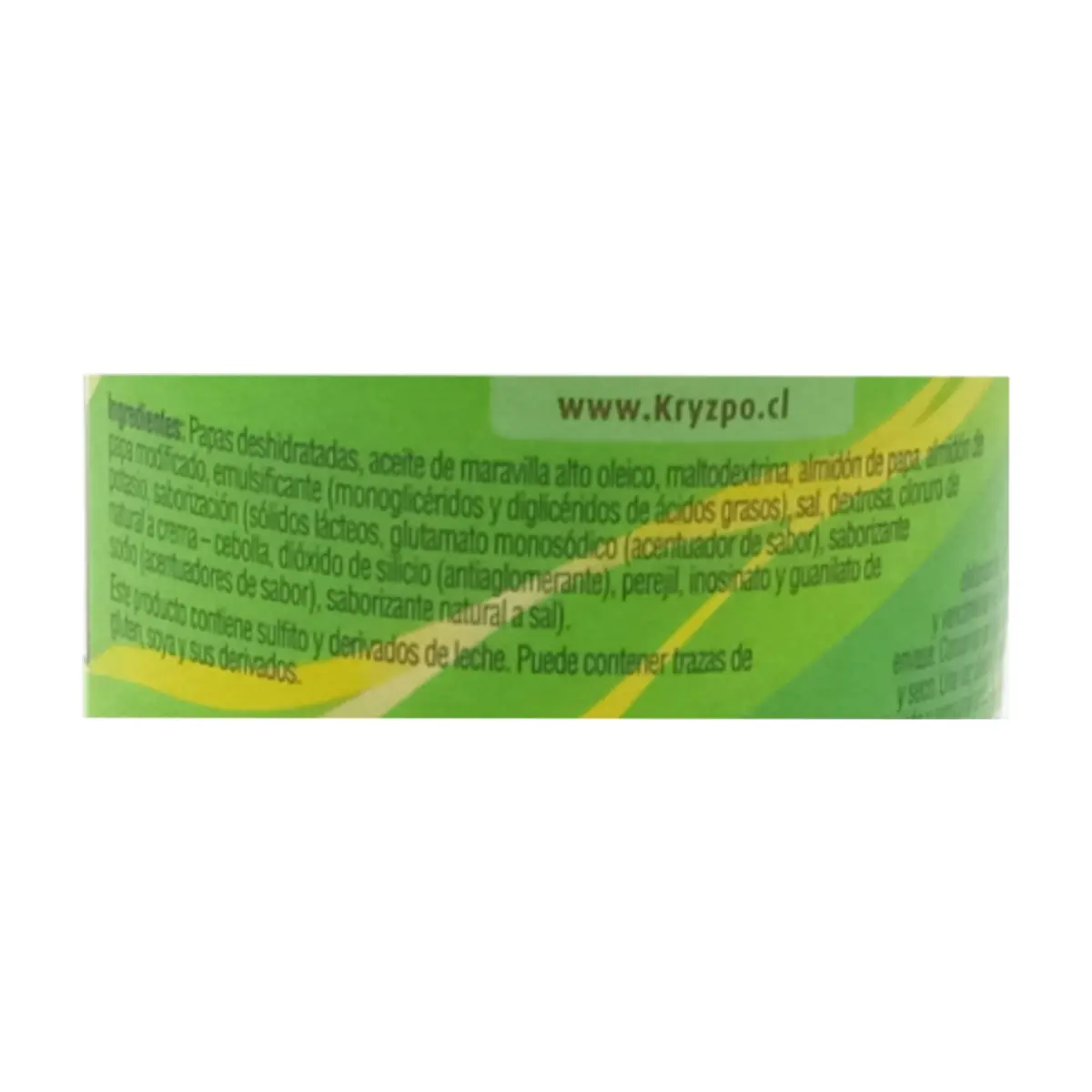 Papas fritas sabor crema cebolla Kryzpo (37 g / 1.3 oz) - Thumbnail 7