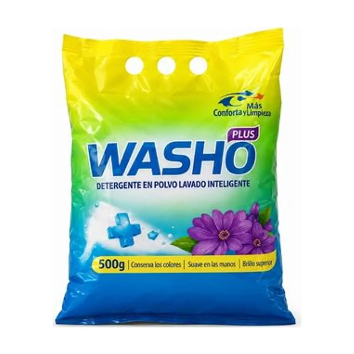 Detergente de Lavar en Polvo (500 g) WASHO PLUS