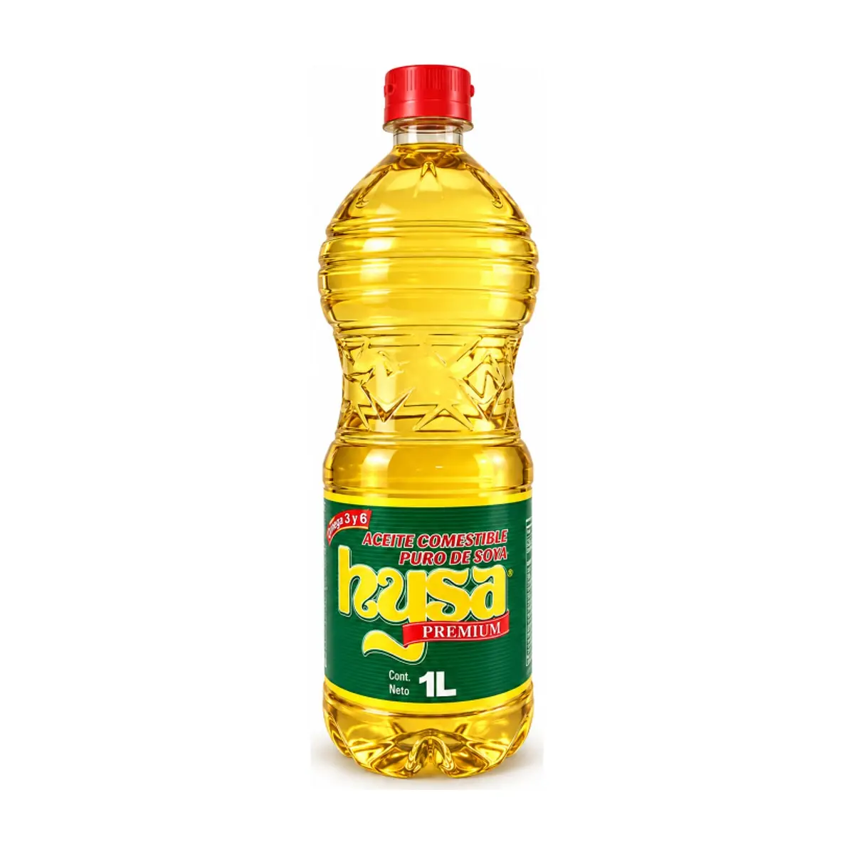 Aceite de soya puro Hysa (1 L)