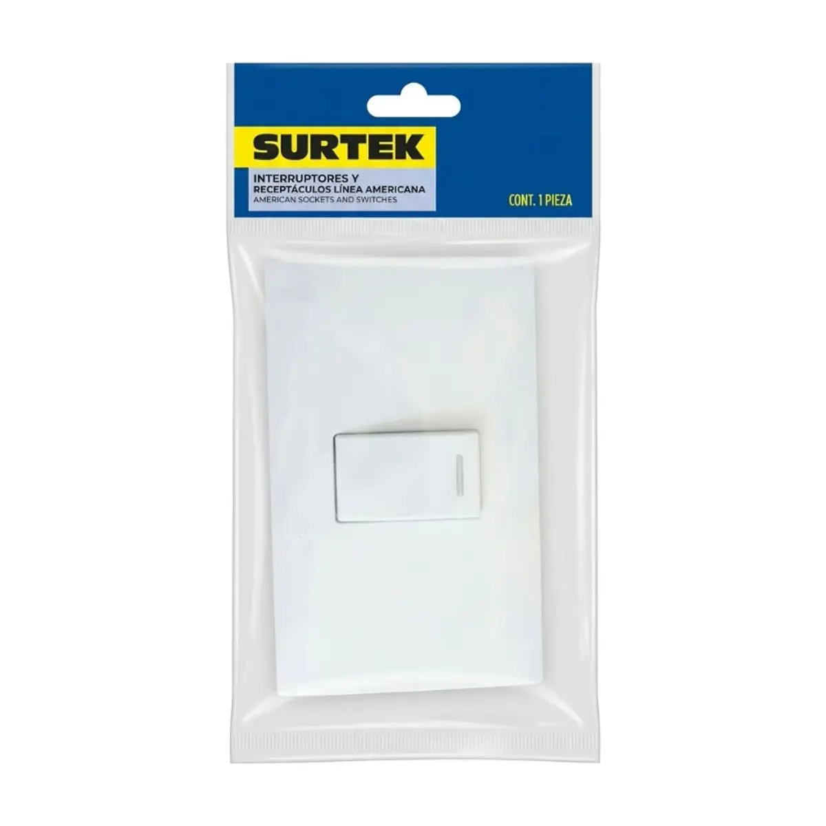 Receptáculo -interruptor- sencillo Surtek P419B
