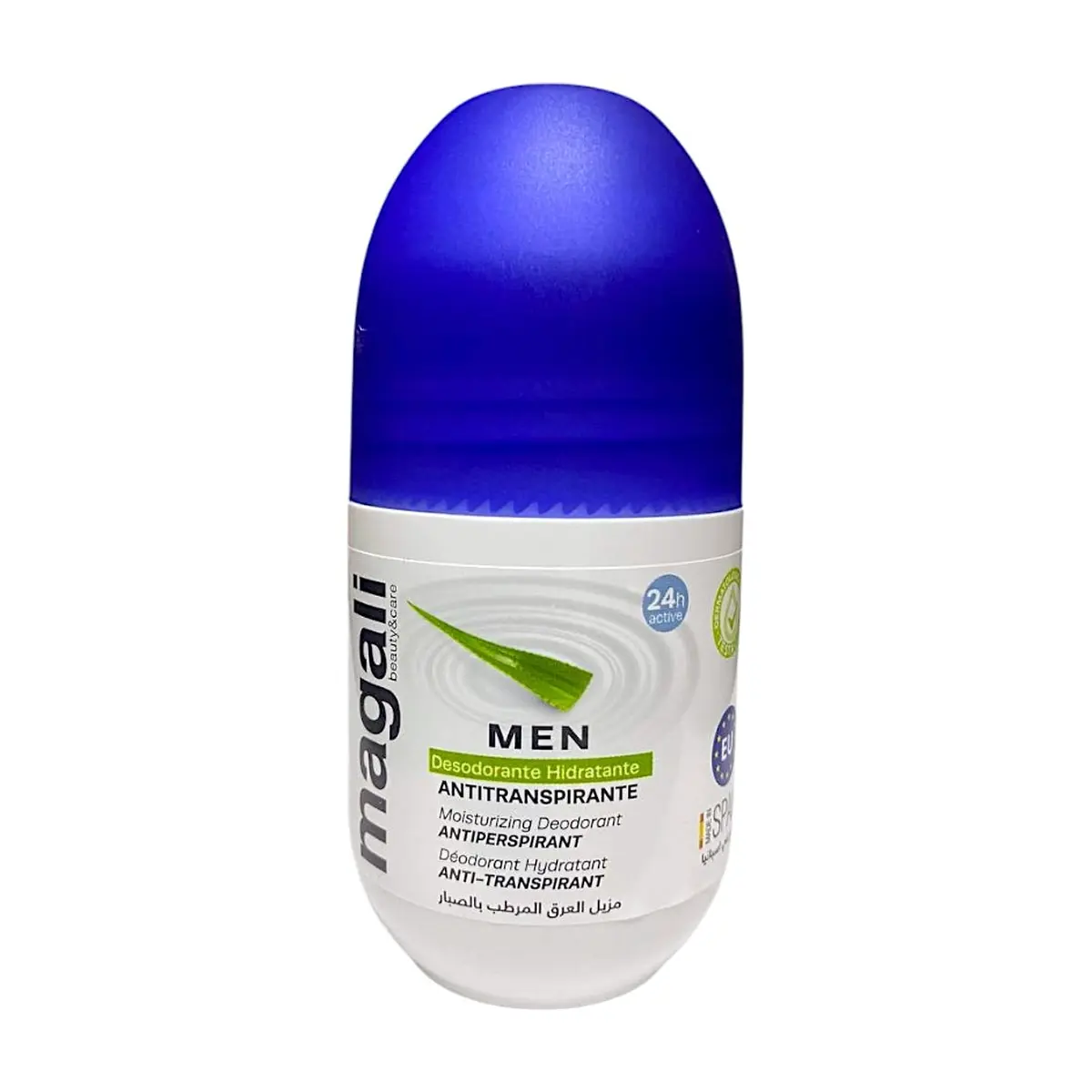 Desodorante hidratante antitranspirante con aloe vera Magali (50 ml / 1.7 oz)