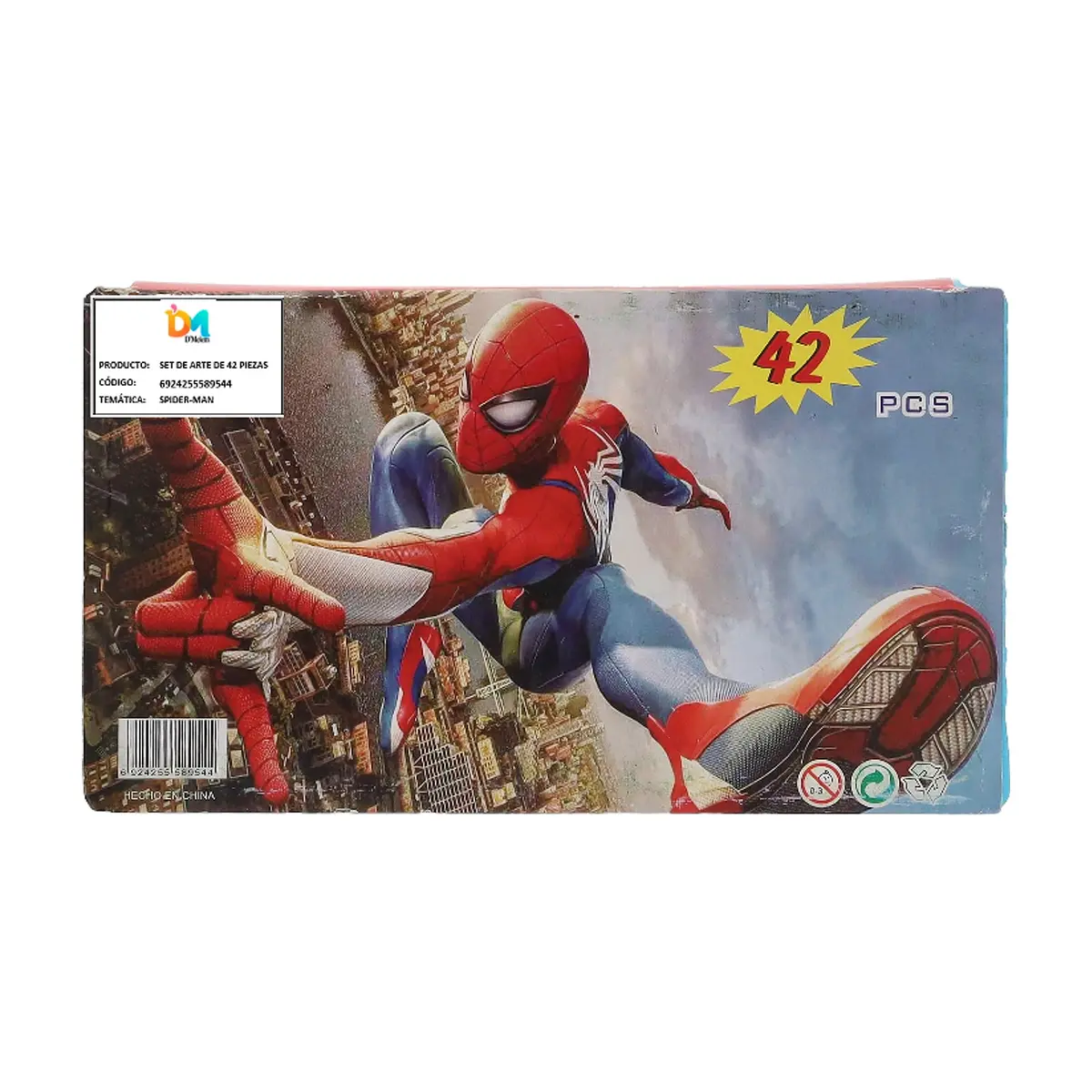 Set de arte de 42 piezas temática Spider-Man D''melem - Thumbnail 4