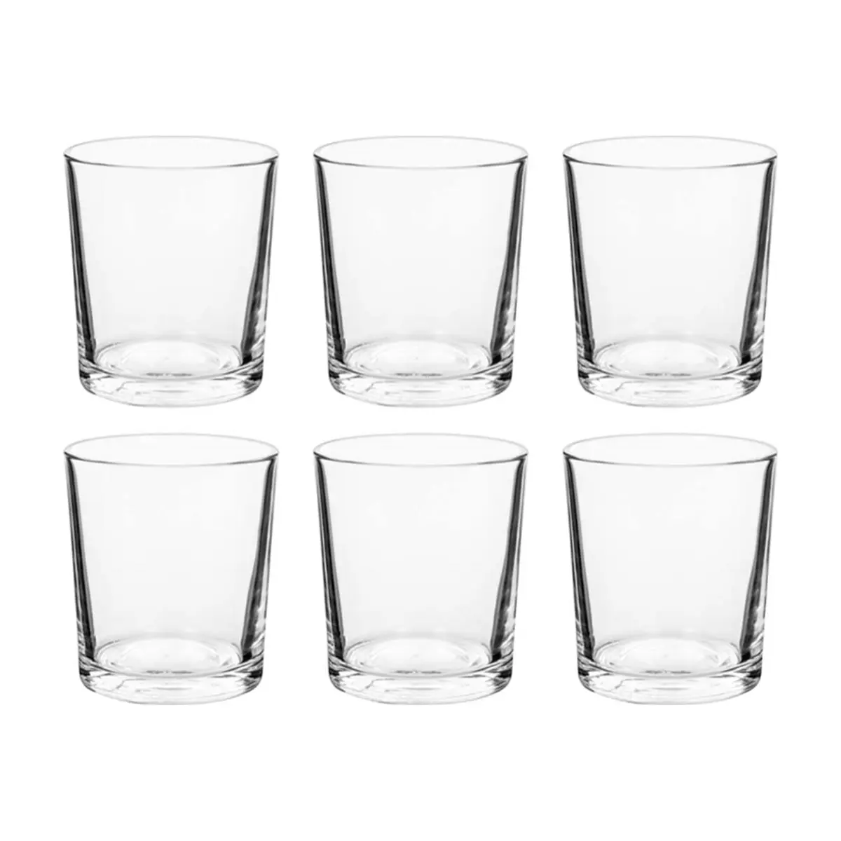 Juego de vasos de cristal marbella de 260 ml Alessandro (6 U)