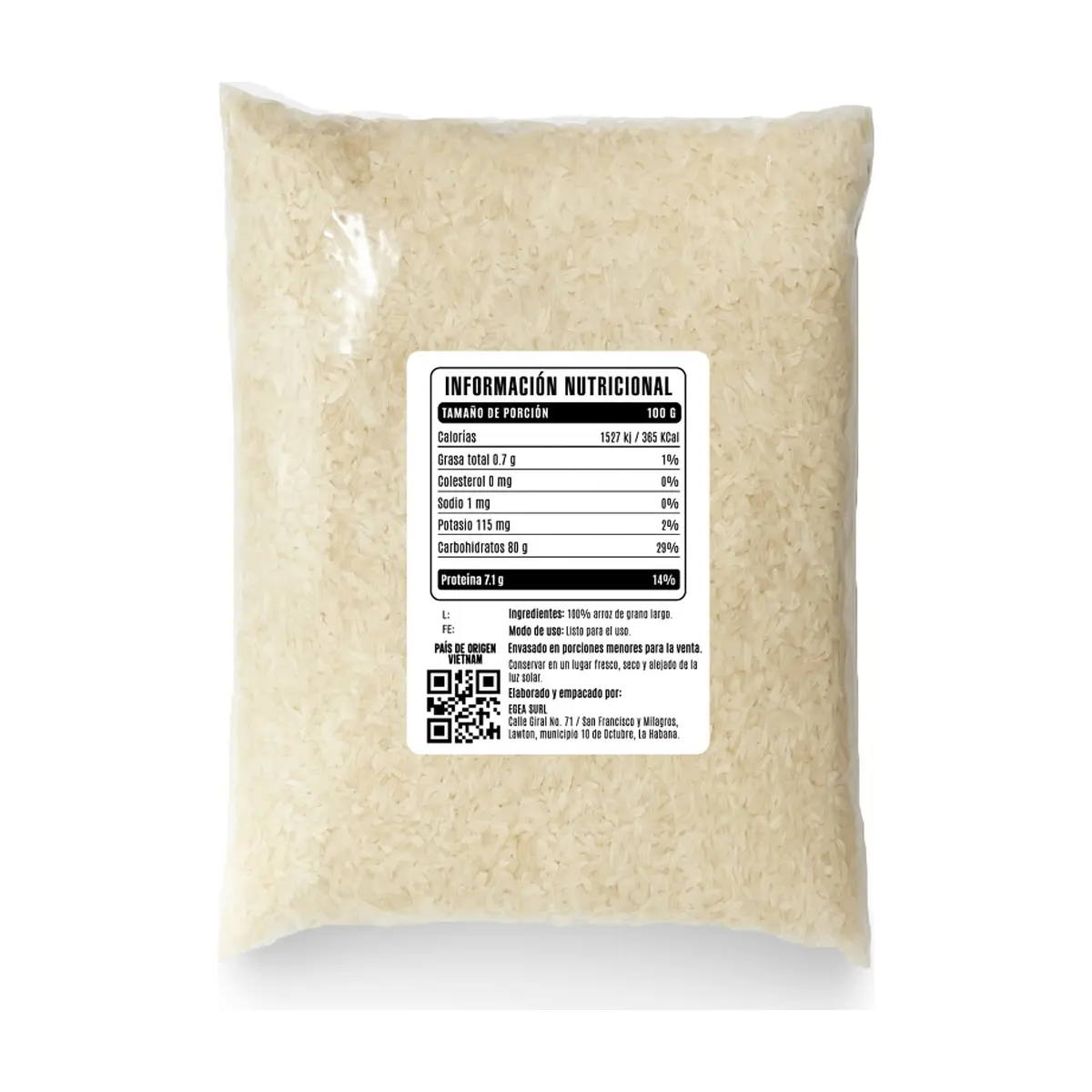 Arroz de grano largo Cosecha Real (454 g / 1 lb) - Thumbnail 3