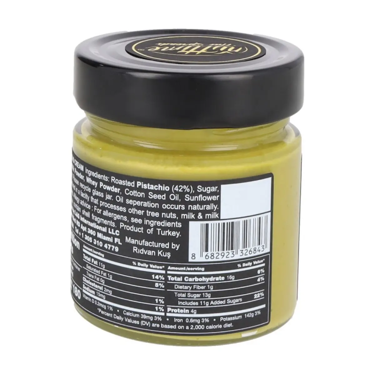 Crema de pistacho para untar Nuttime (250 g / 8.80 oz) - Thumbnail 4