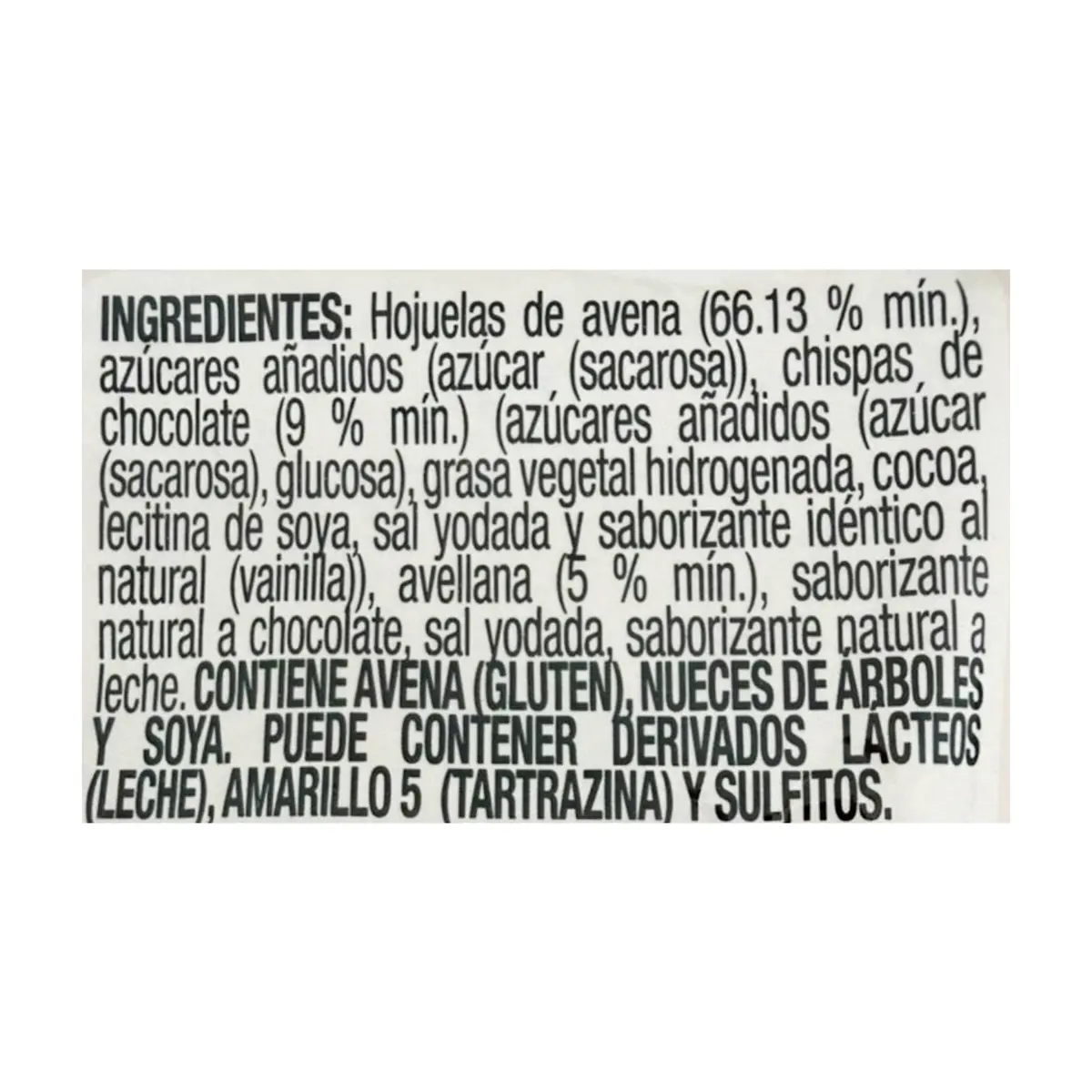 Cereal de avena instantánea sabor chocoavellana Great Value (40 g / 1.41 oz) - Thumbnail 3
