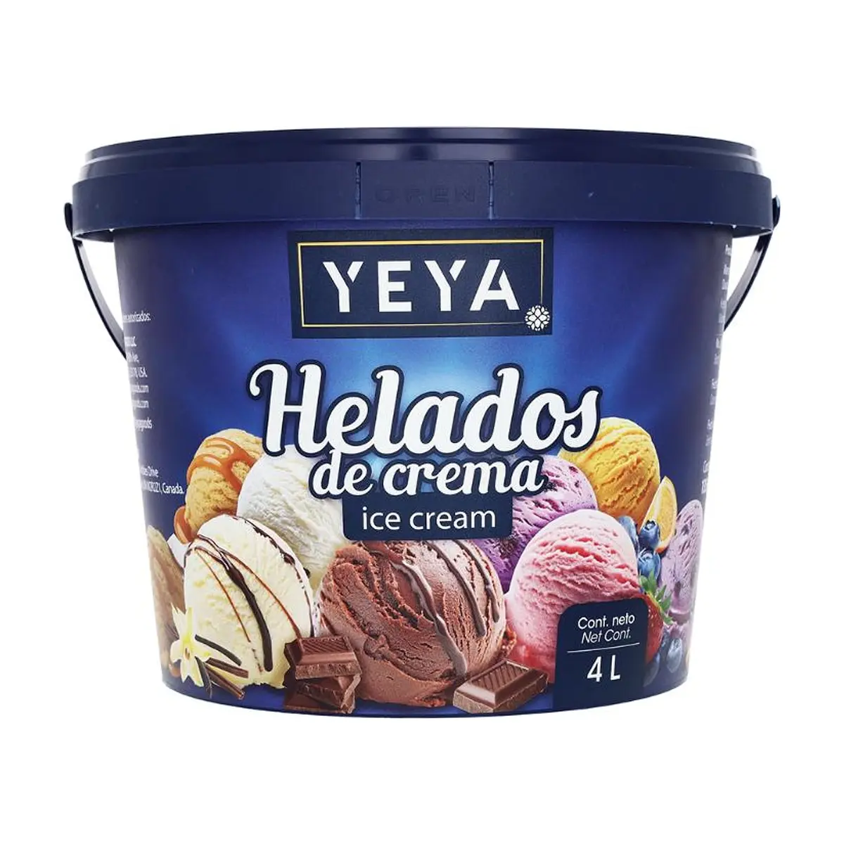 Helado de crema sabor a coco YEYA (4 L) - Thumbnail 3