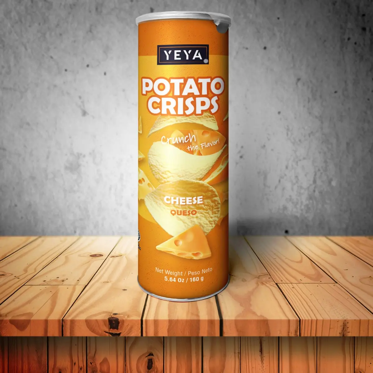 Papas fritas crujientes sabor a queso YEYA (160 g / 5.64 oz) - Thumbnail 5