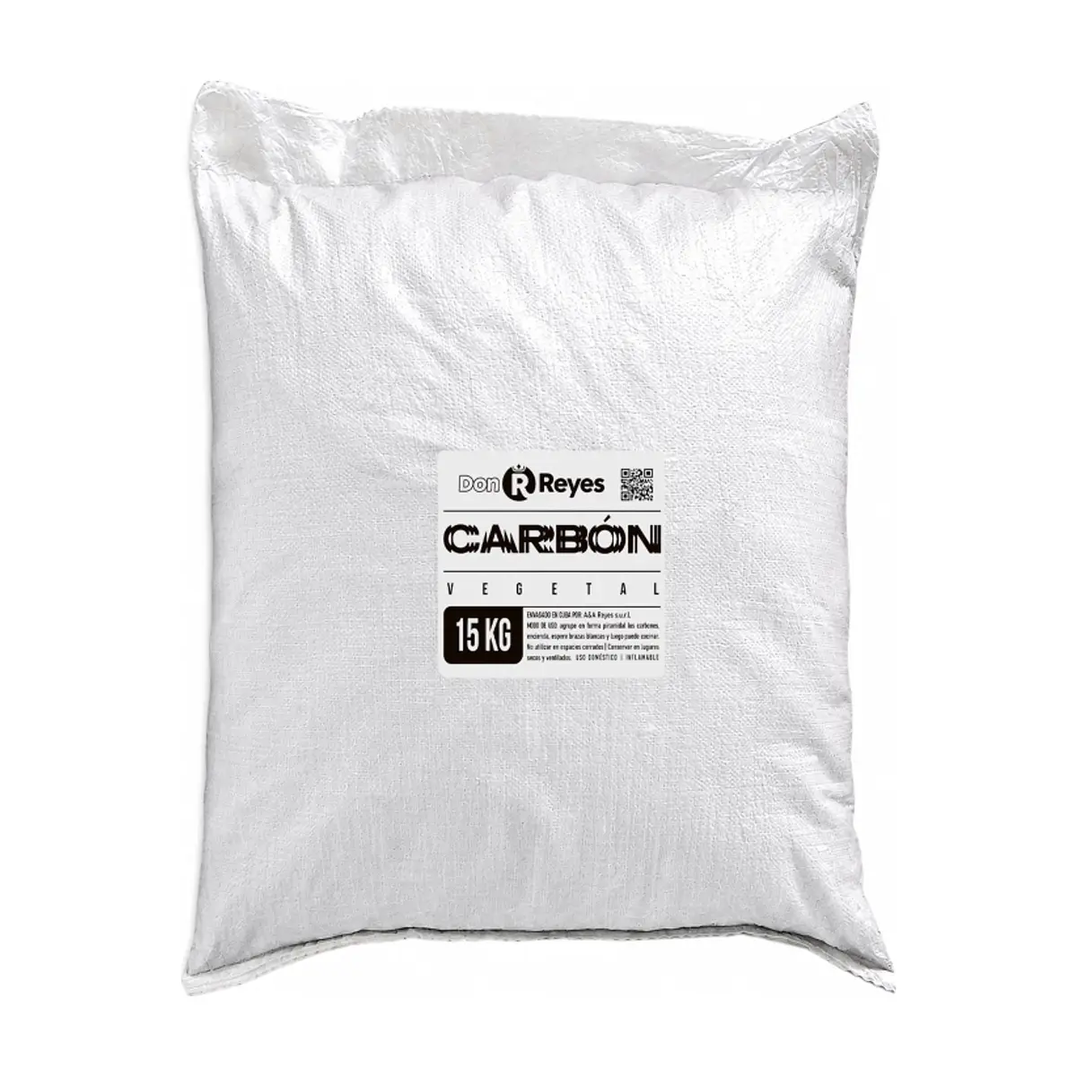 Carbón vegetal Don Reyes (15 kg / 33.07 lb)