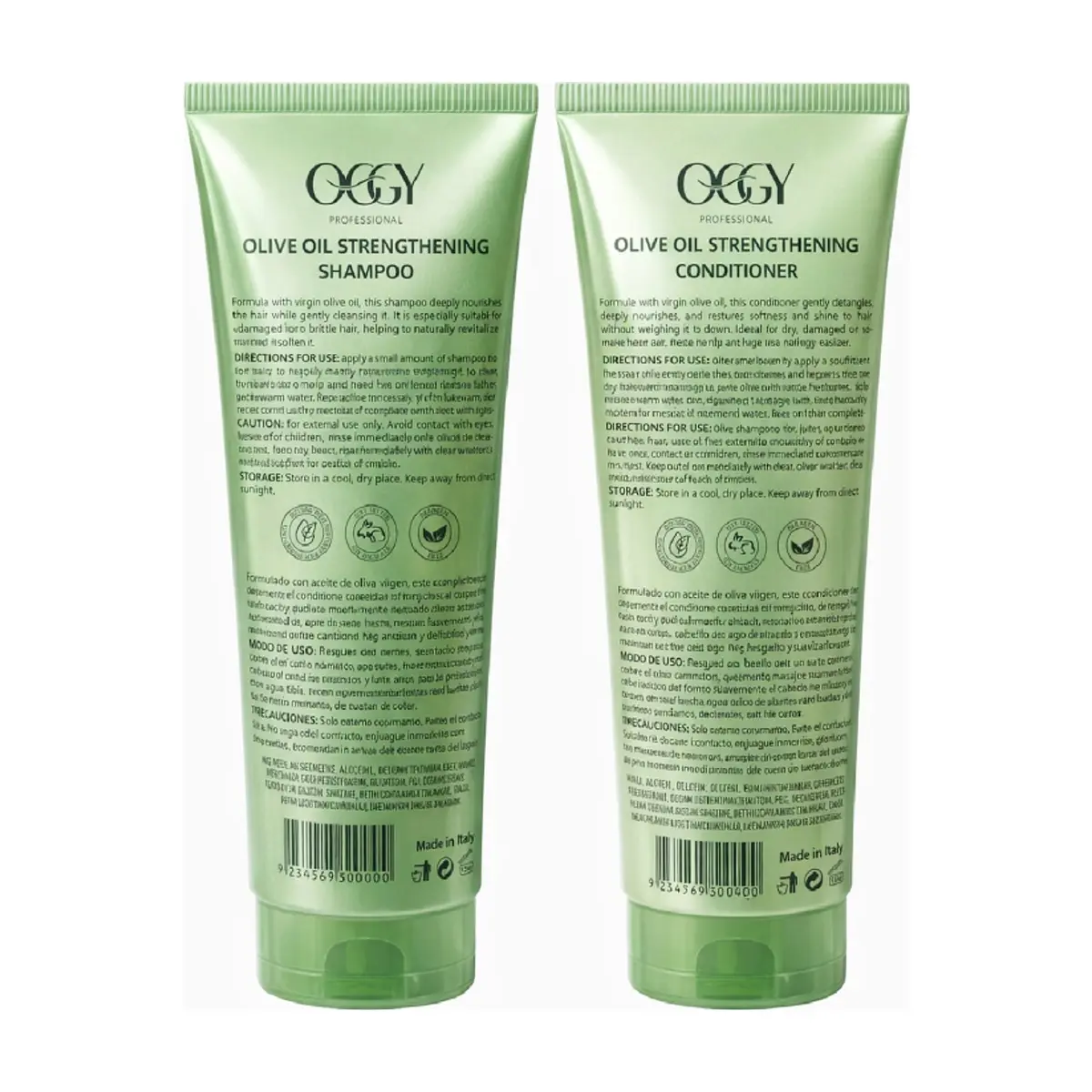 Set de champú y acondicionador con aceite de oliva Ocgy Professional - Thumbnail 4