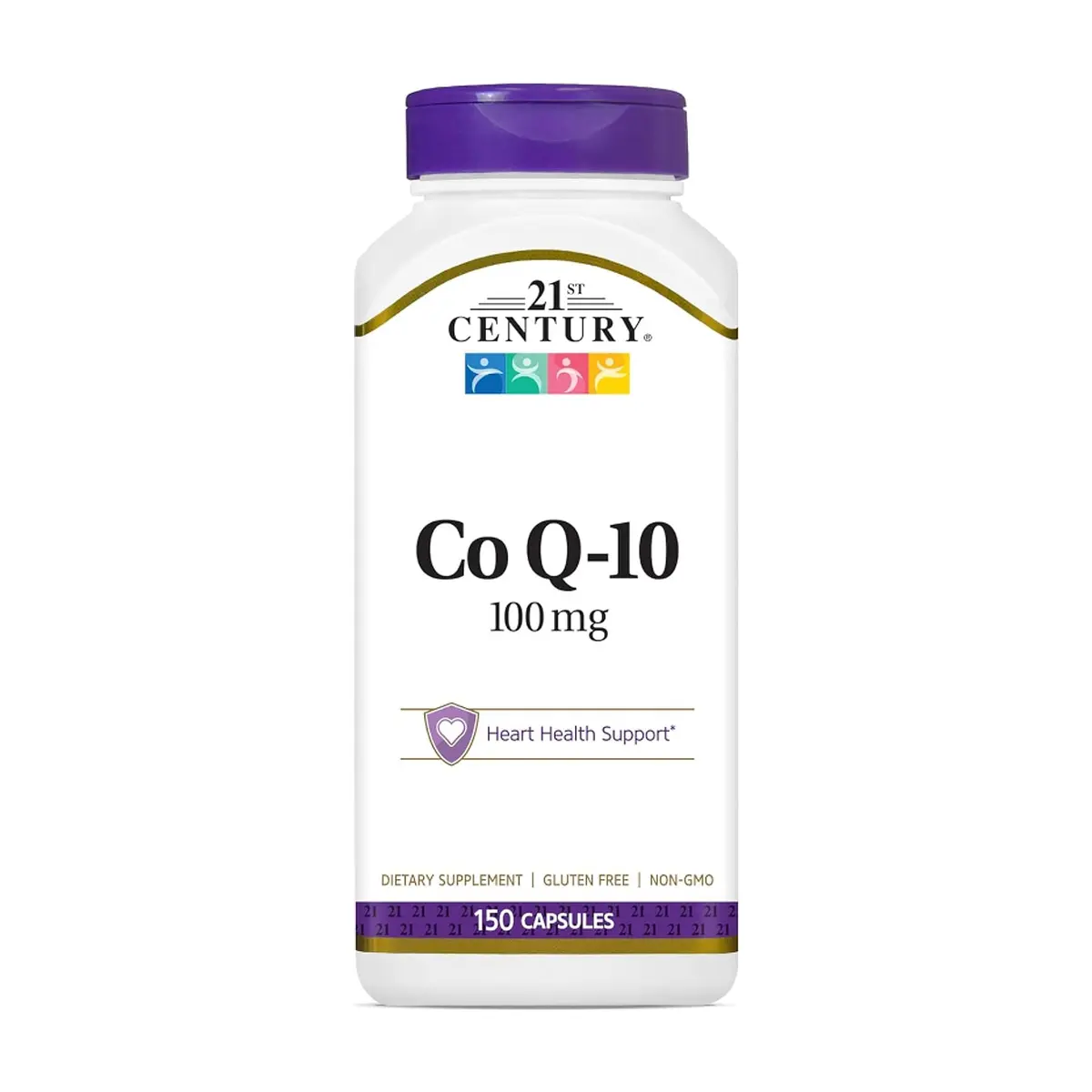 Coenzima Q-10 100 mg 21st Century (150 cápsulas blandas)