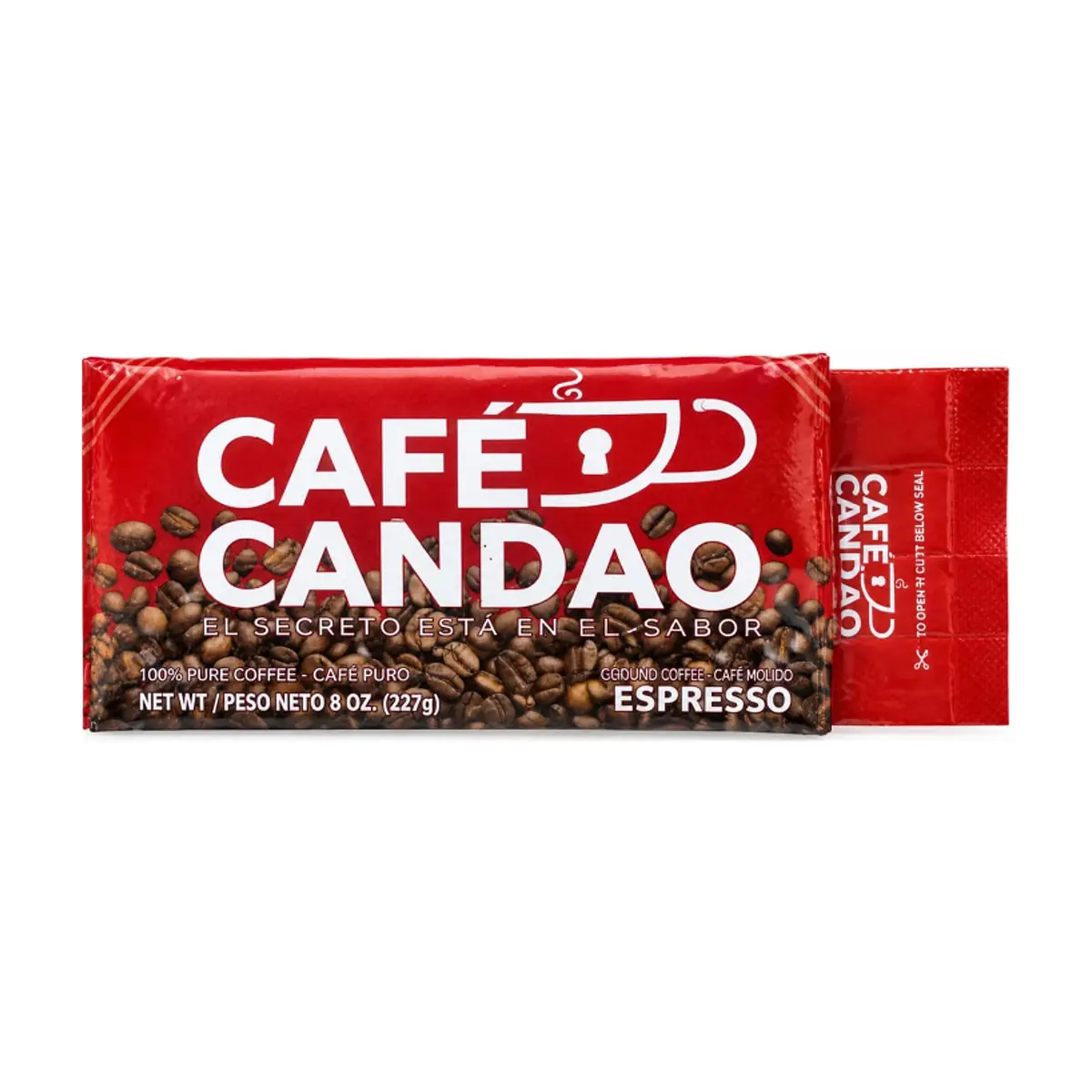 Café molido espresso Candao (227 g / 8 oz) - Imagen 1
