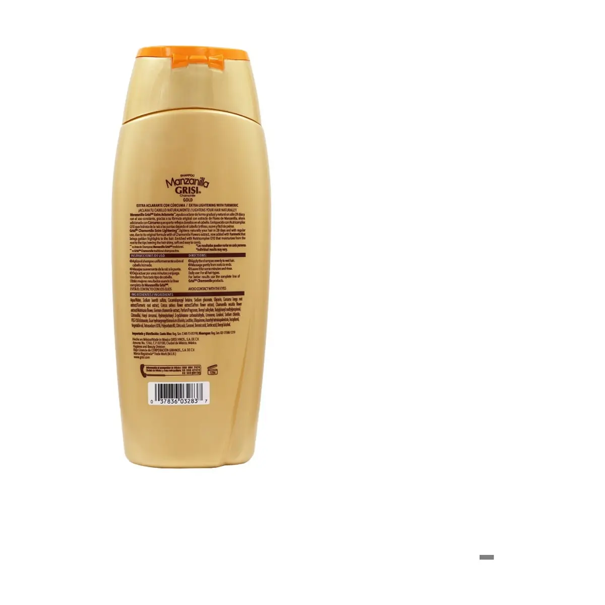 Champú de manzanilla con cúrcuma Grisi (400 ml / 13.5 fl.oz) - Thumbnail 2