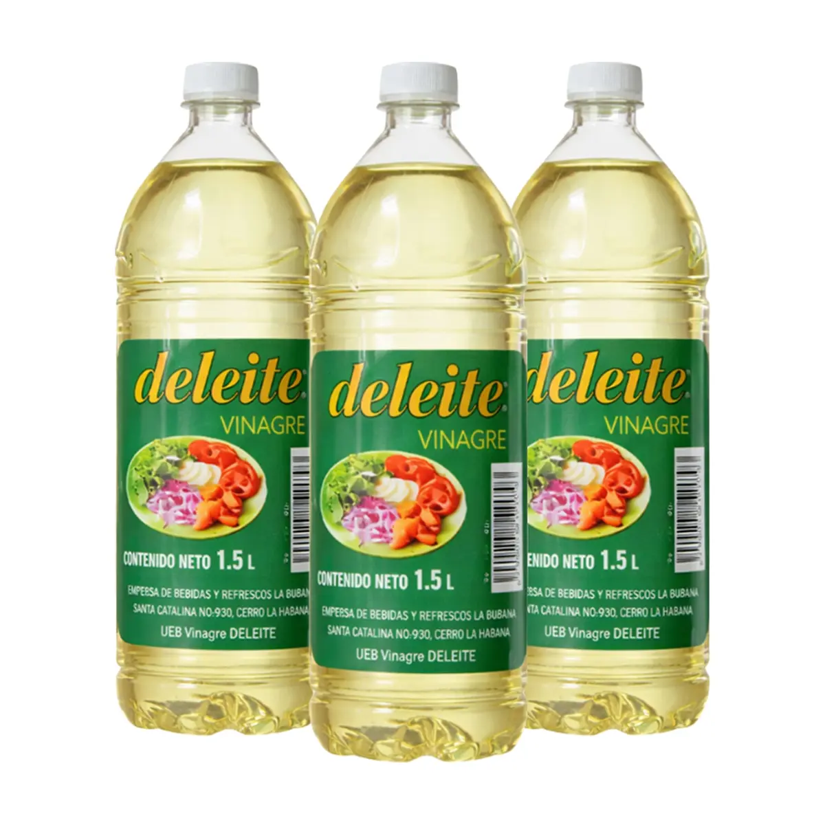 Vinagre Deleite (3 x 1.5 L)