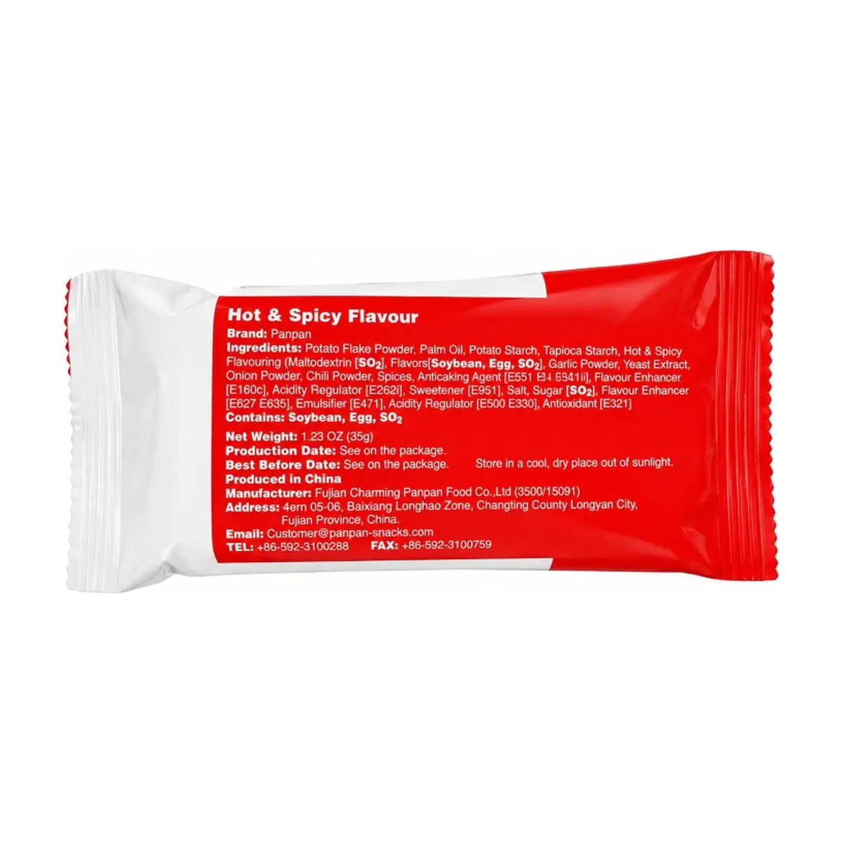 Papas fritas sabor original Panpan (35 g / 1.23 oz) - Thumbnail 2