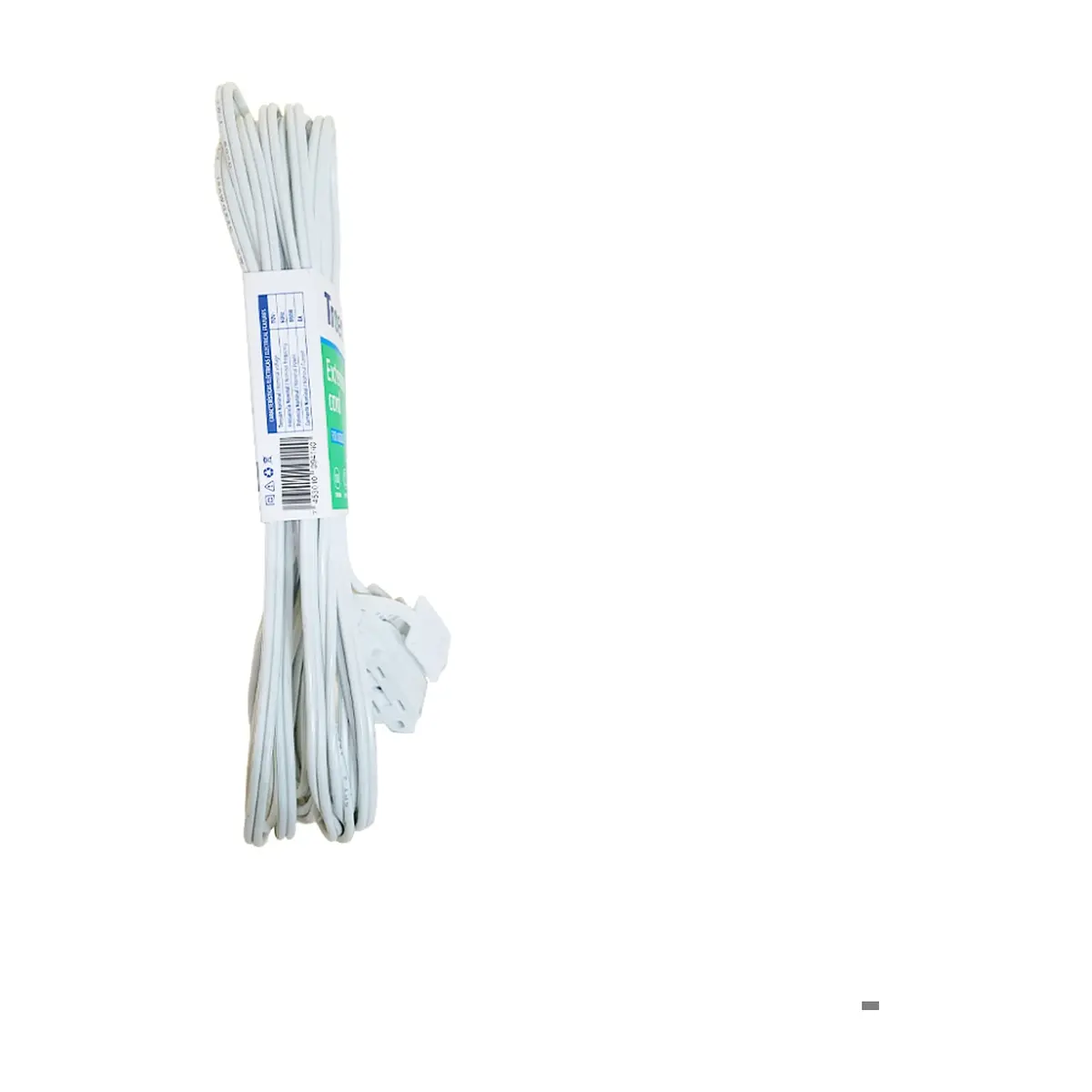 Extensión eléctrica de 6 m color blanca para interiores Troen - Thumbnail 7