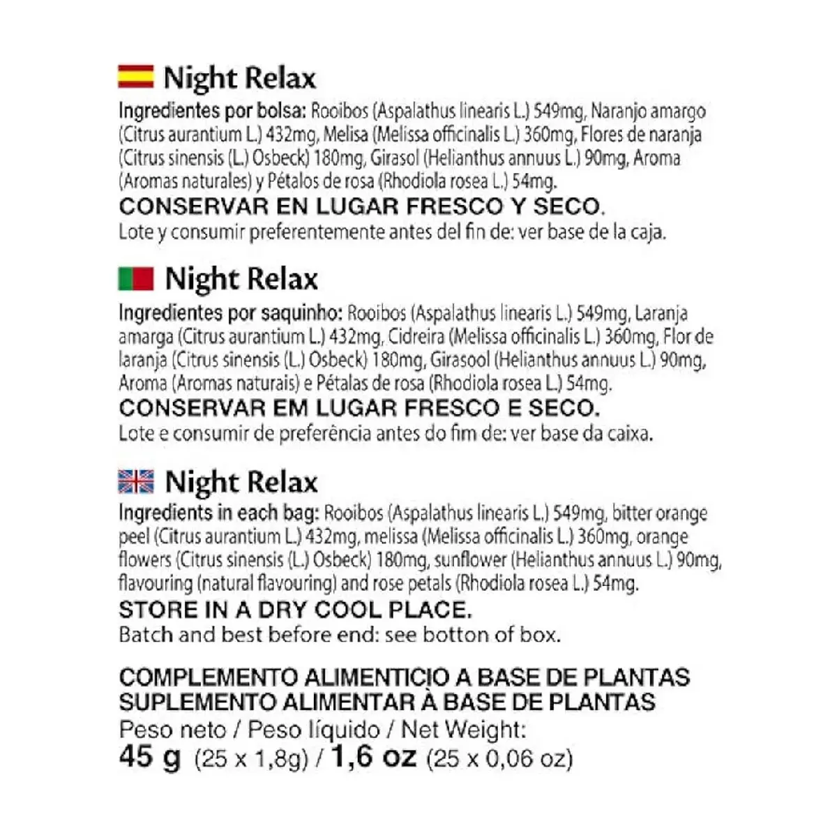 Te night relax Ship Tes Mundo (45 g / 1.6 oz) - Thumbnail 3
