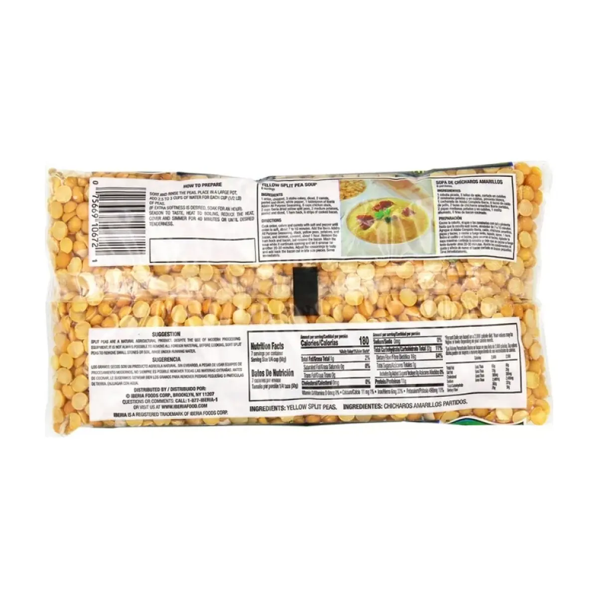 Chicharos amarillos partidos Iberia (340 g / 12 oz) - Thumbnail 3