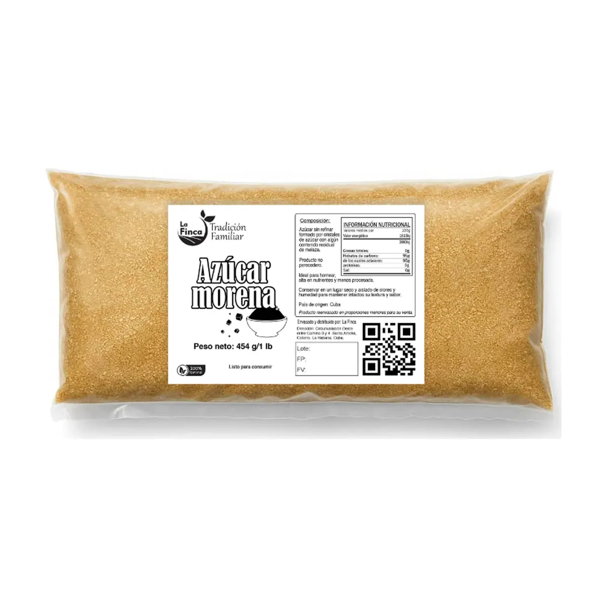 Azúcar morena La Finca (454 g / 1 lb) - Miniatura 1