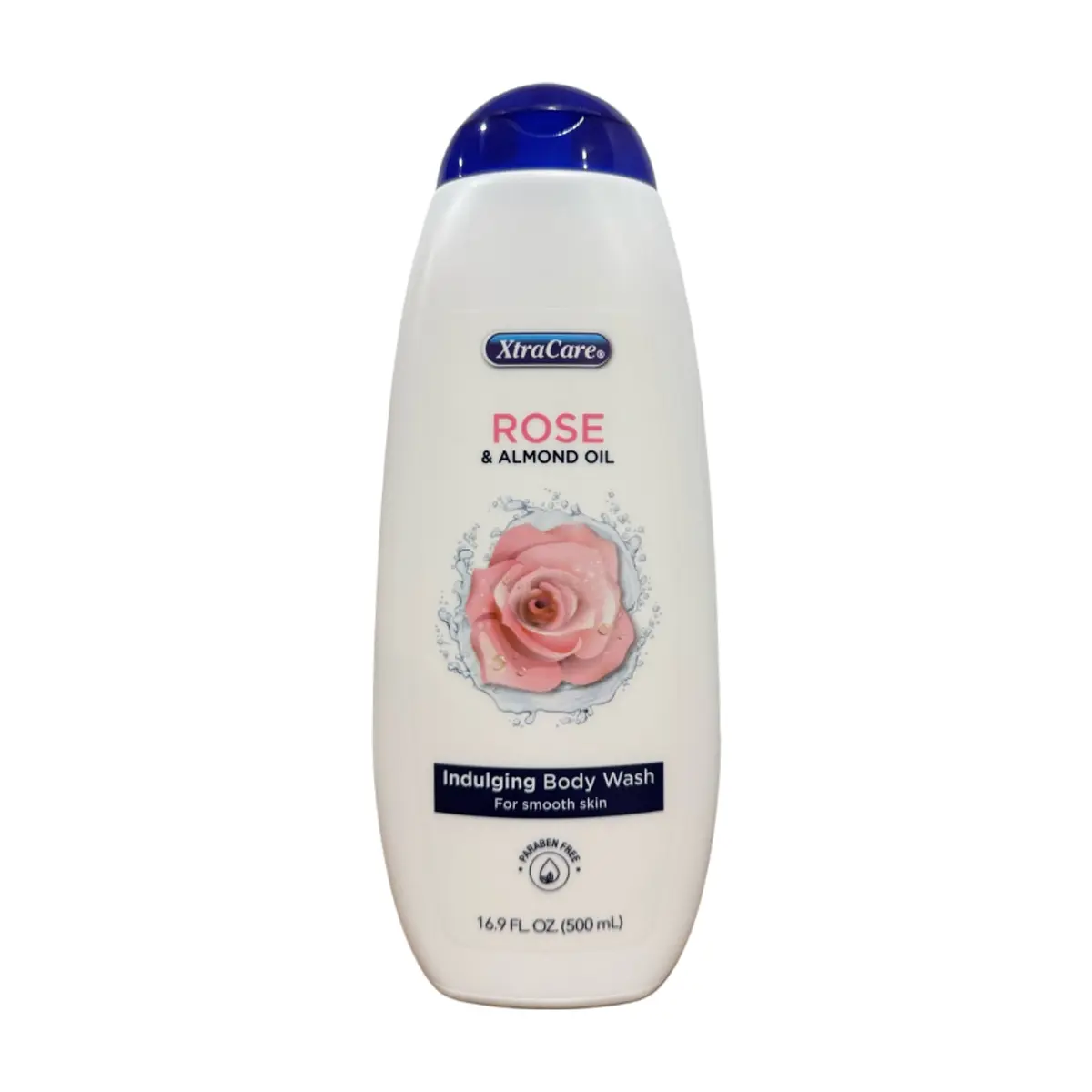 Gel de baño con aceite de rosa y almendra para una piel suave XtraCare (500 ml)
