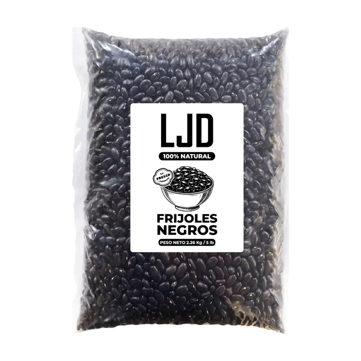 Frijoles negros LJD (2.26 kg / 5 lb)