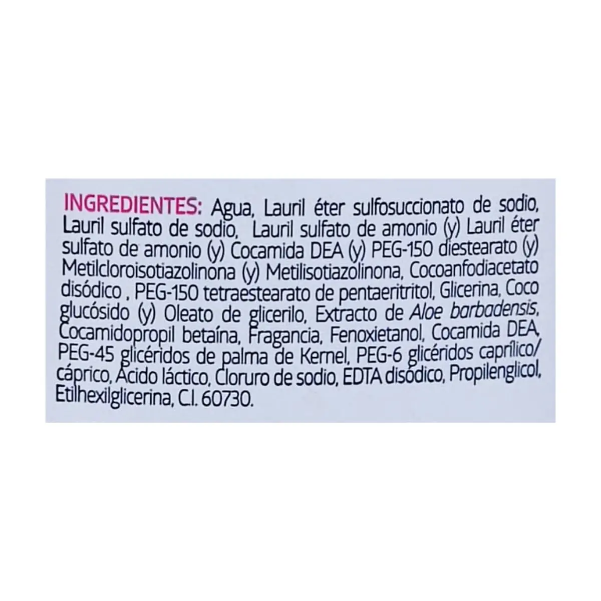 Champú de uso diario piel sensible aloe vera Lomecan Íntimo (200 ml / 7 fl.oz) - Thumbnail 3